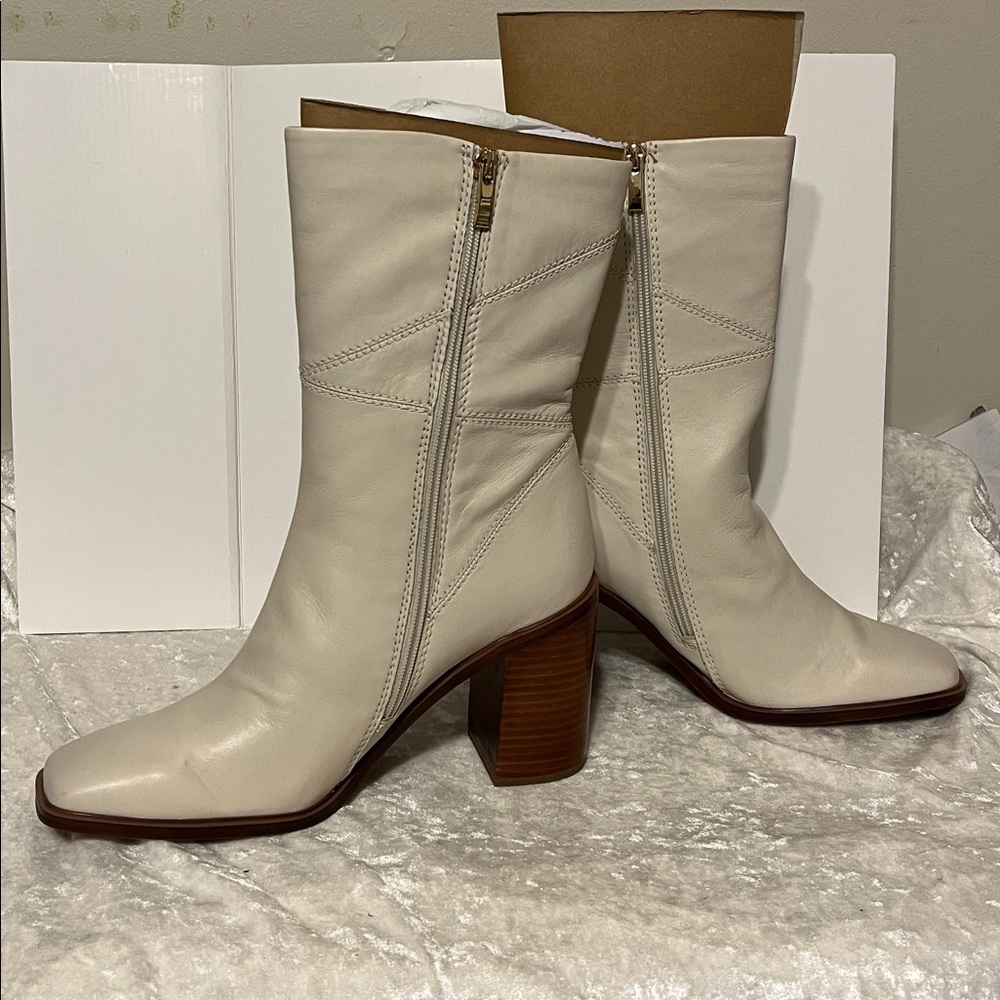 Franco Sarto Stevie shoes Boots ( leather) - Picture 3 of 11